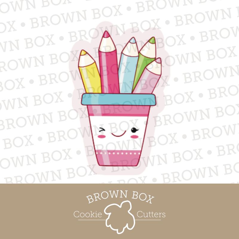 Pencils In Cup - Back To School