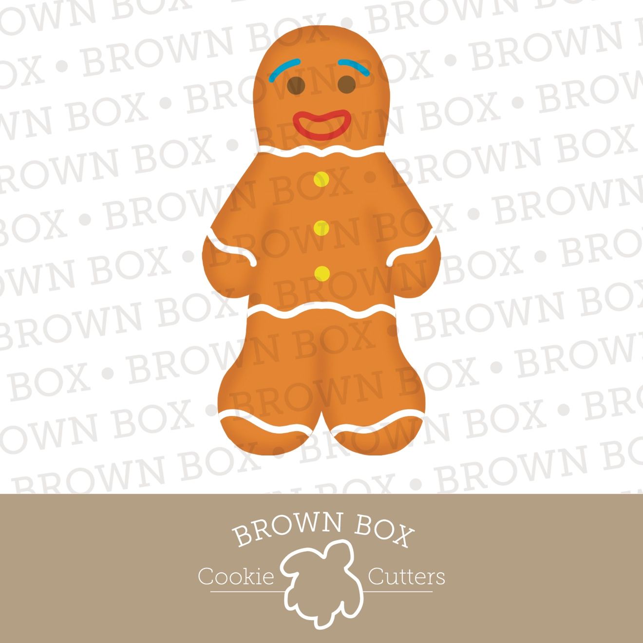 Gingerbread Man - Christmas Sticks