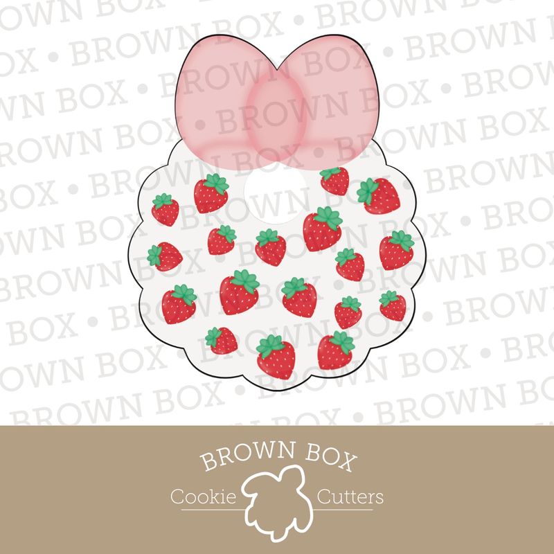Strawberry Bib - Berry Cute
