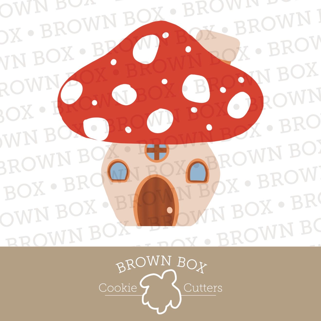 Mushroom House - Garden Gnome