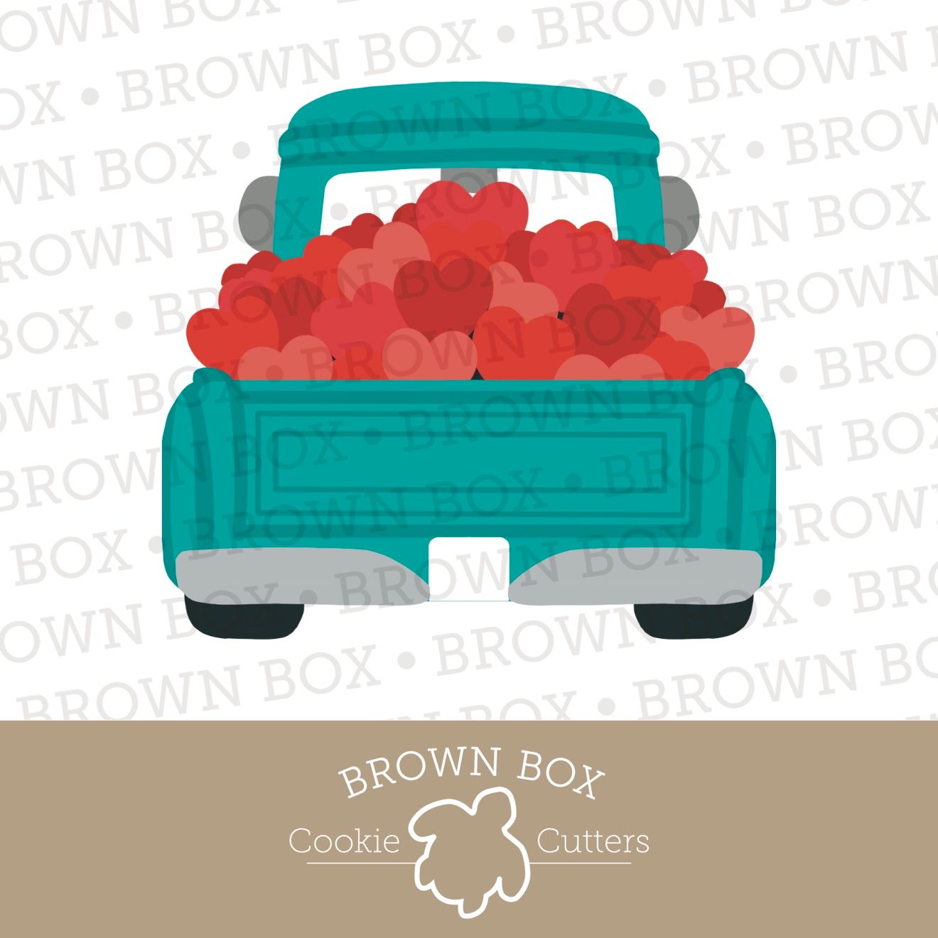 Valentines Truck - Vintage Valentines