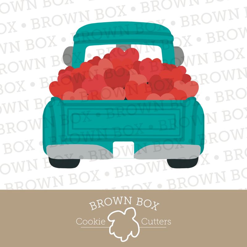 Valentines Truck - Vintage Valentines