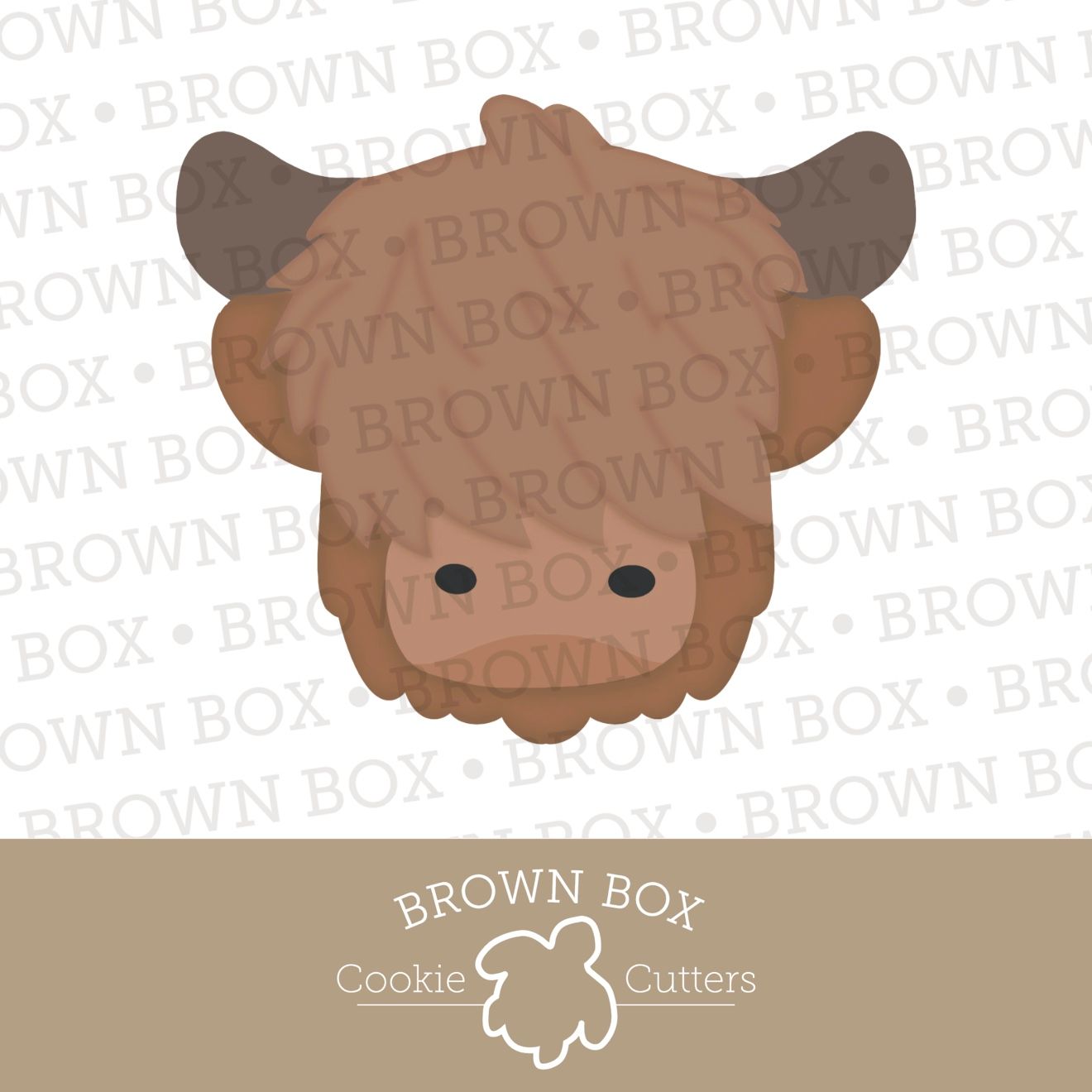 Highland Cow Face - Highland Cows