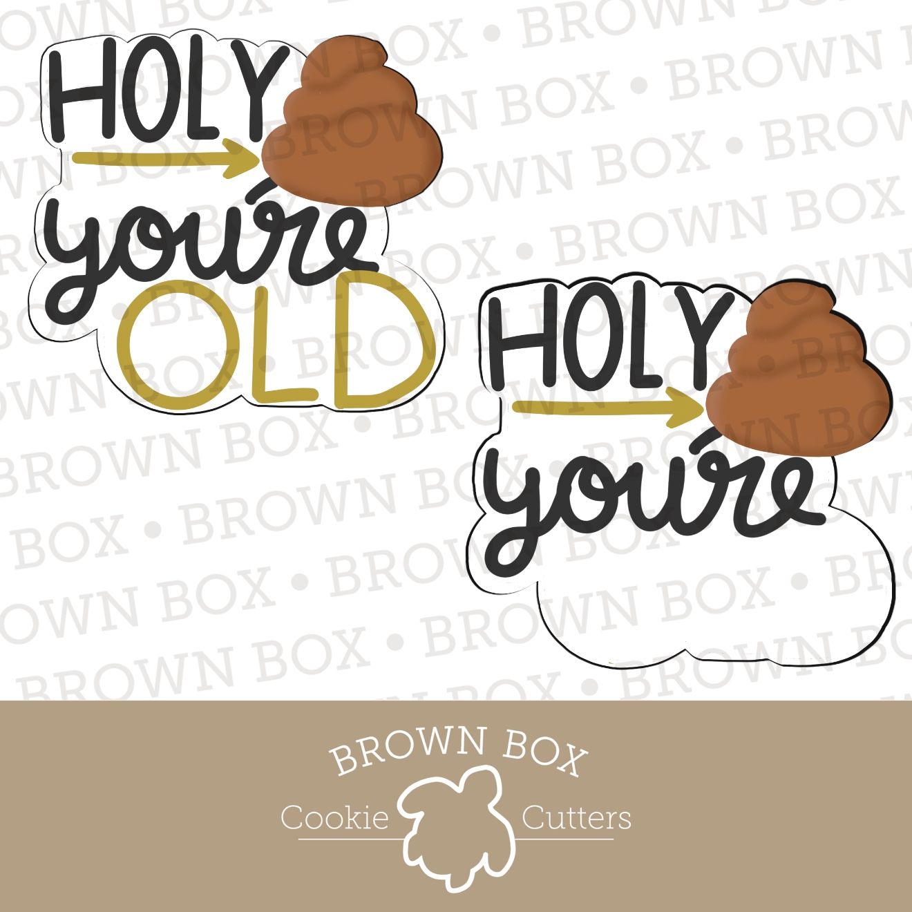 You&#39;re Old Birthday Sign