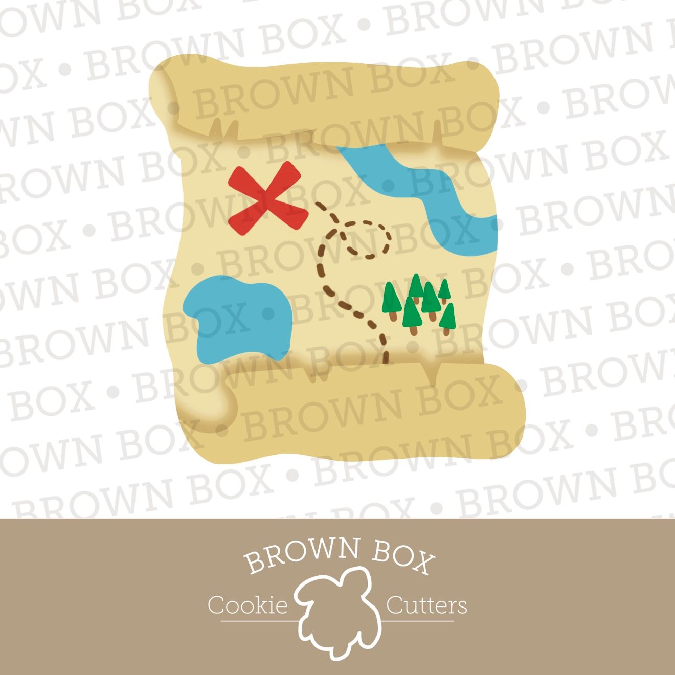 Treasure Map - Pirates Minis