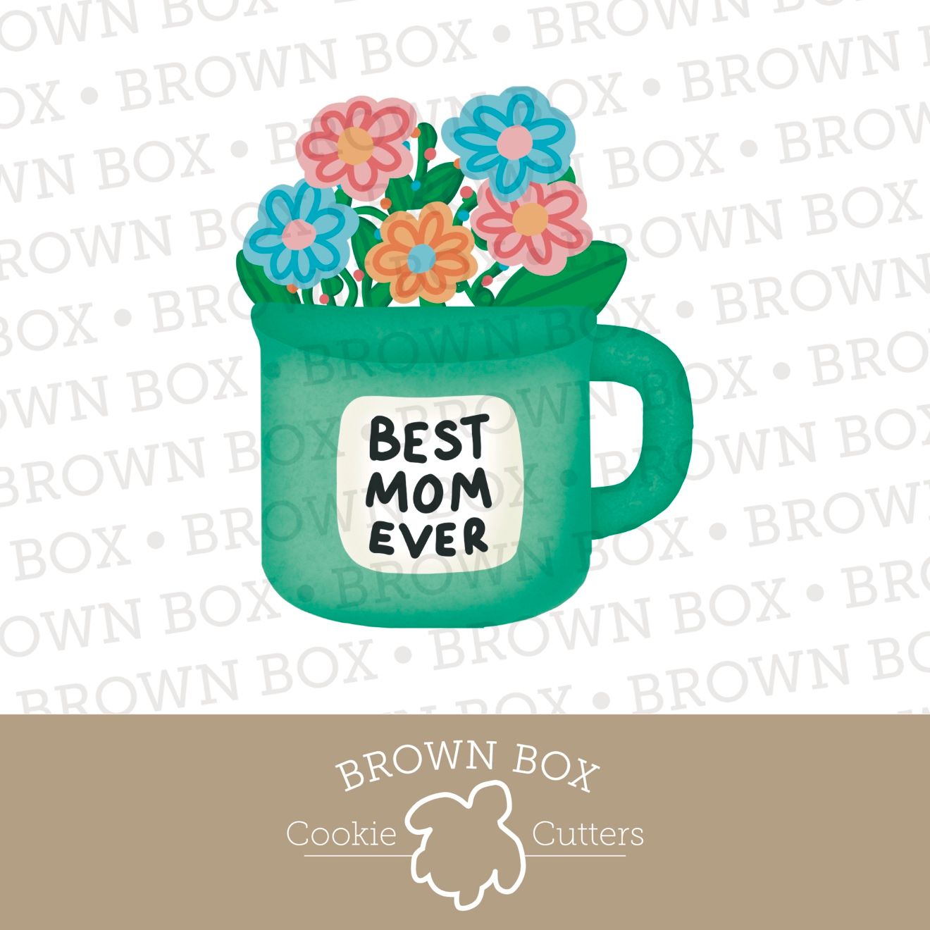Flower Mug - Mother&#39;s Day Card
