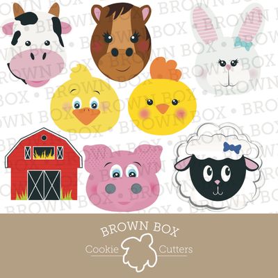 Farm Animal Faces