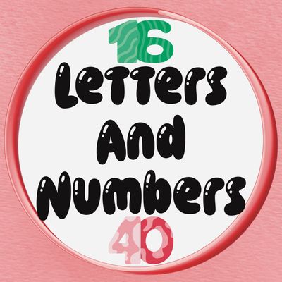 Letters And Numbers