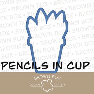 Pencils In Cup - Back To School