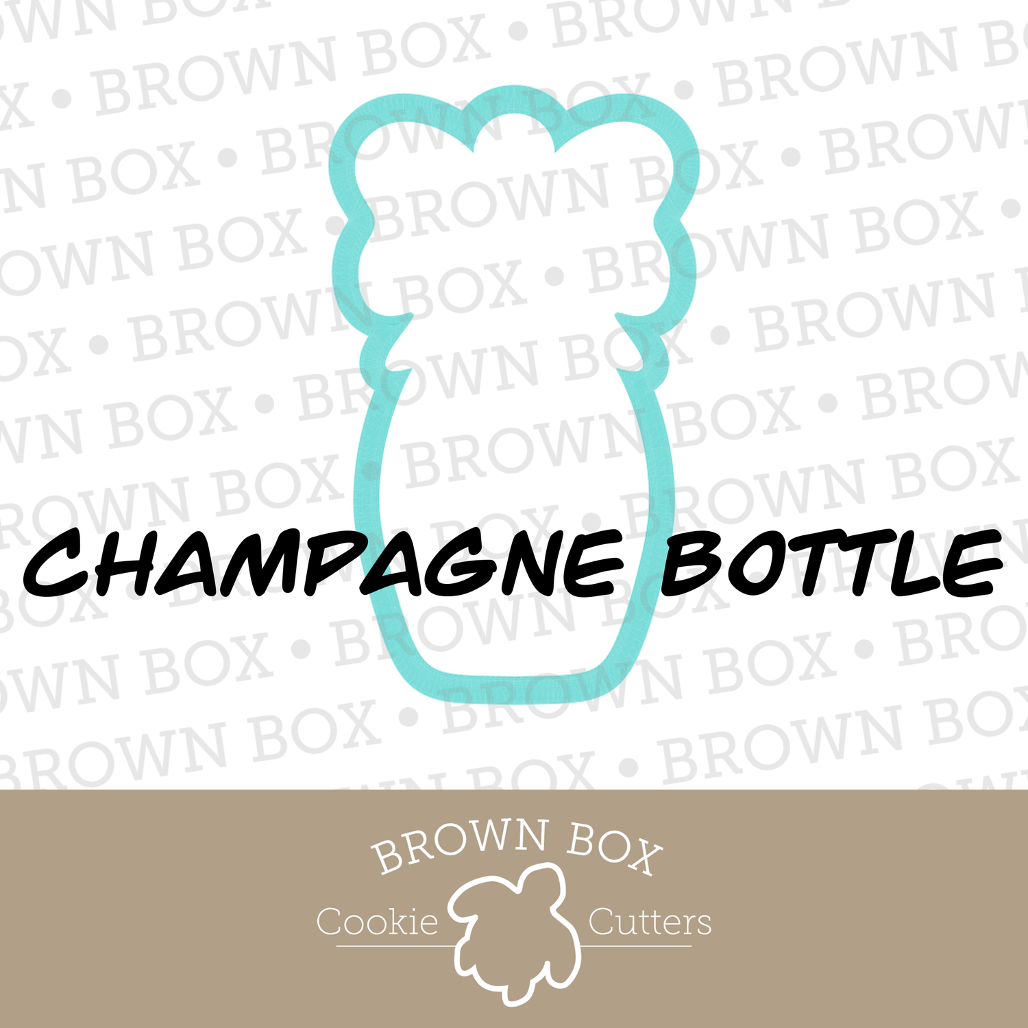 Champagne Bottle - Elegant Wedding