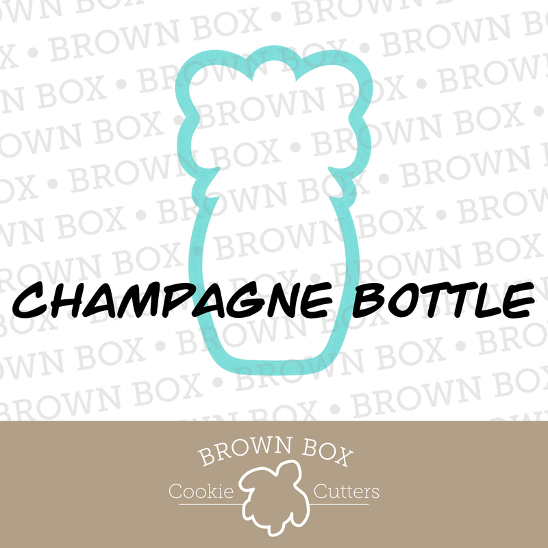 Champagne Bottle - Elegant Wedding