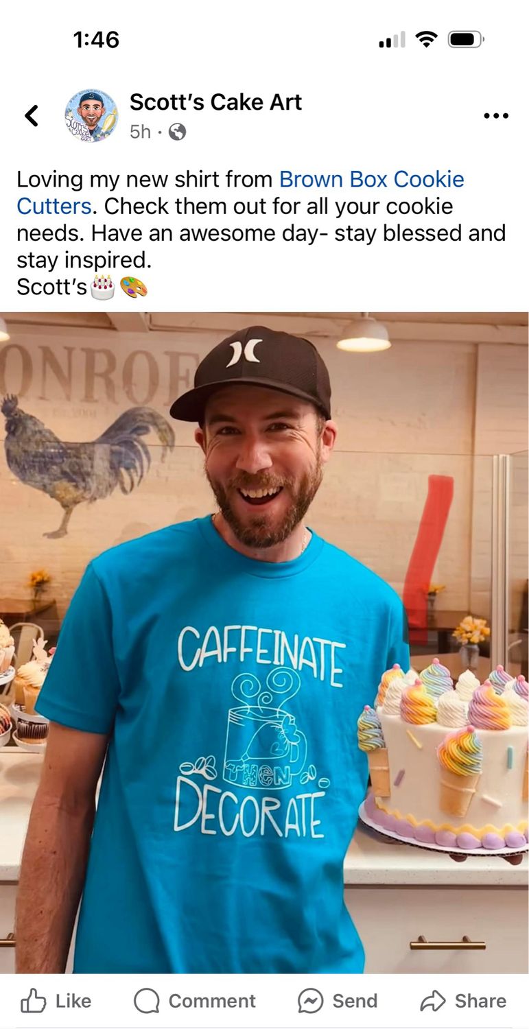 Caffeinate Then Decorate T-Shirt