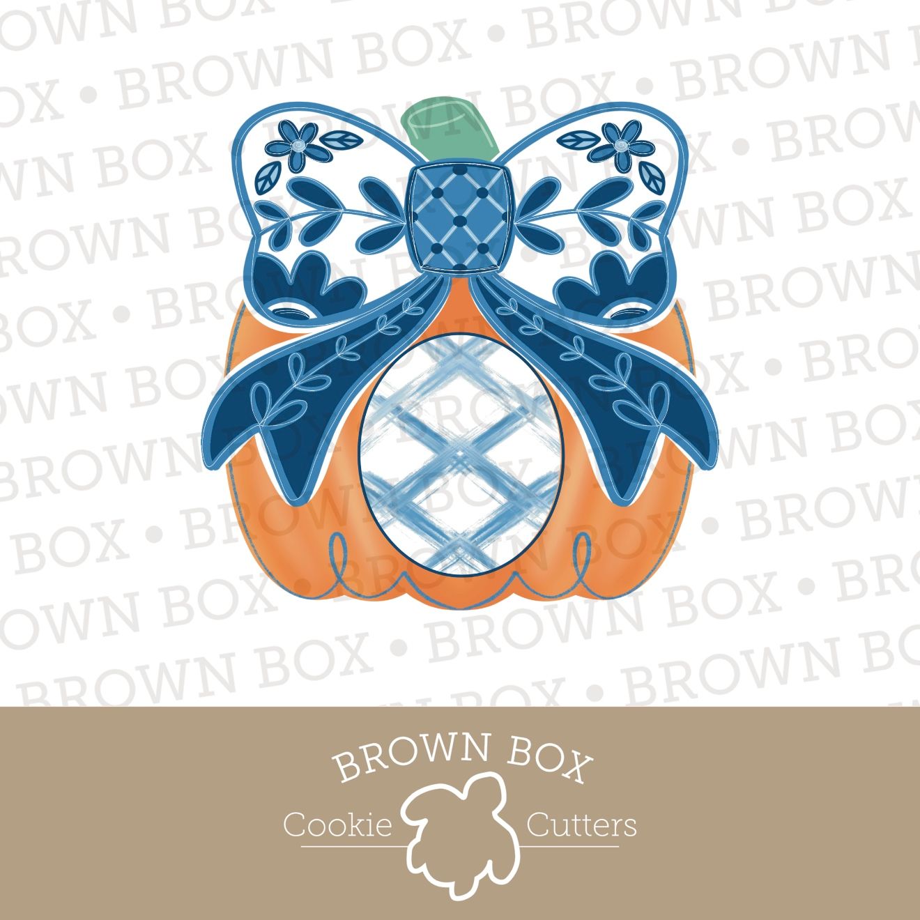 Monogram Pumpkin