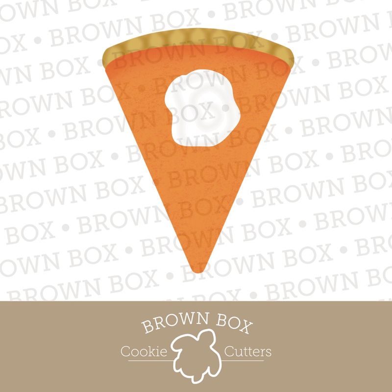 Pumpkin Pie Slice - Pilgrim Thanksgiving