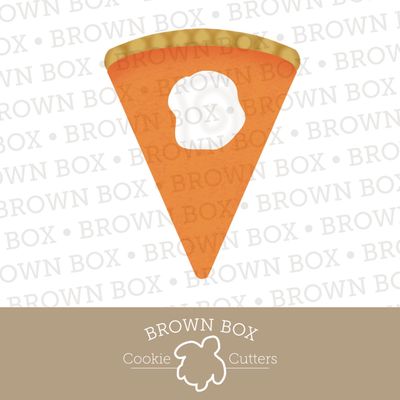 Pumpkin Pie Slice - Pilgrim Thanksgiving