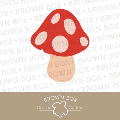 Short Mushroom - Fairy Garden