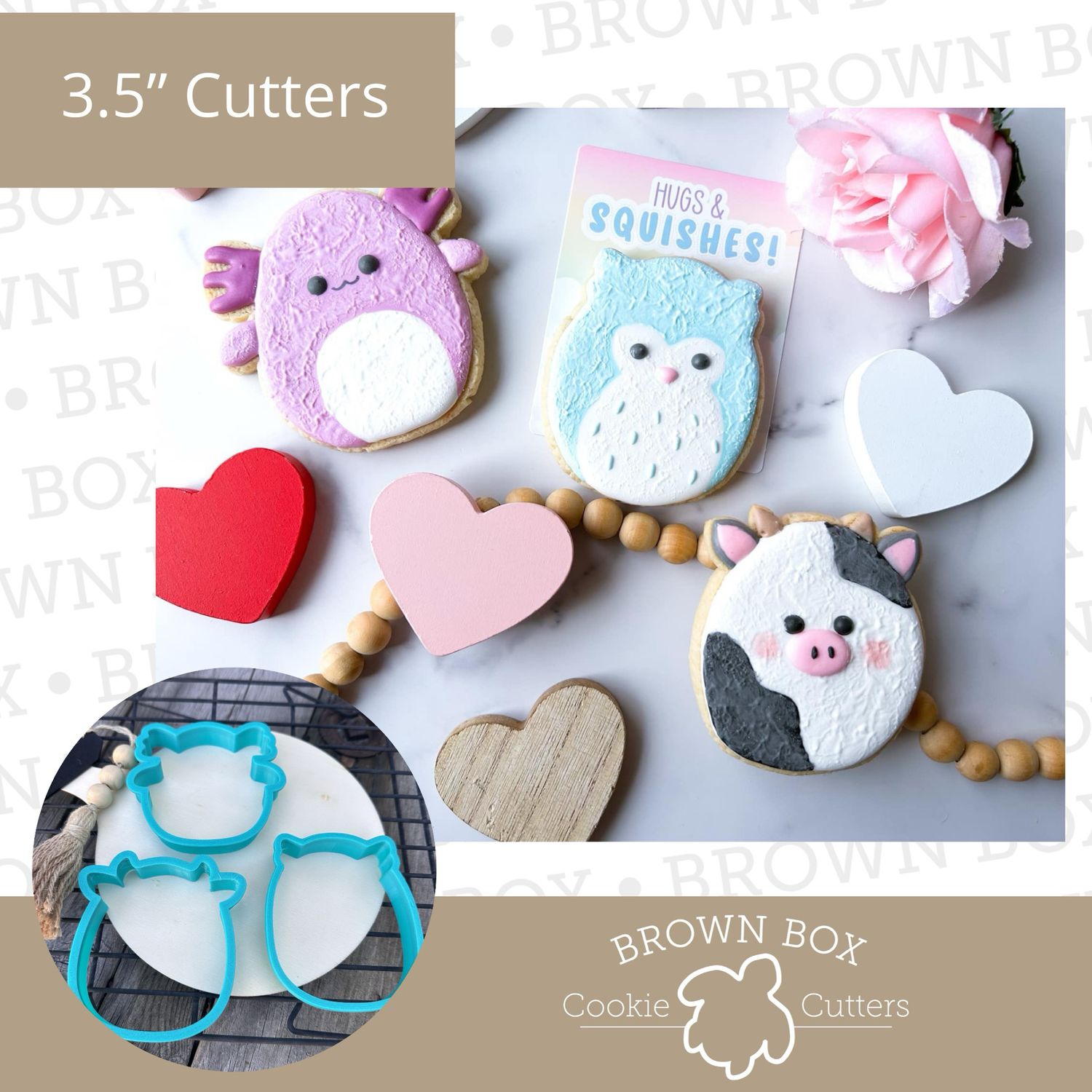 Squish Animals 3pc Set