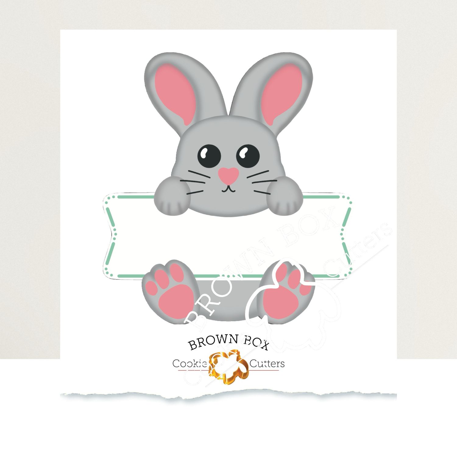 Banner Bunny Print Box Beta