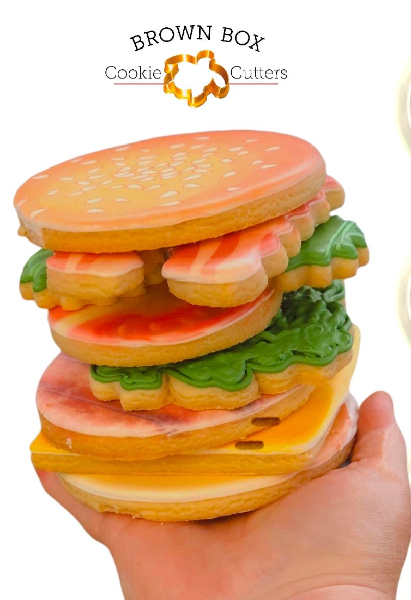 Eddie BBQ Cheeseburger Cookie Cutters