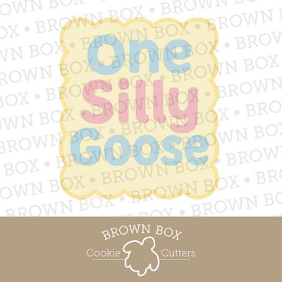Silly Goose Frame - One Silly Goose