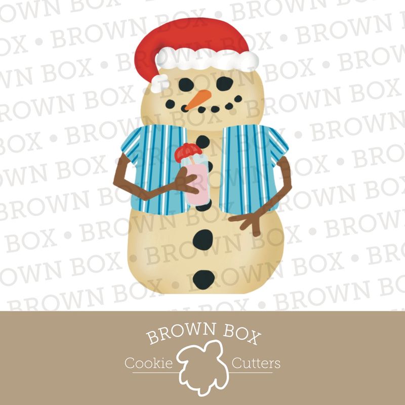 Sandy Snowman - Christmas In July