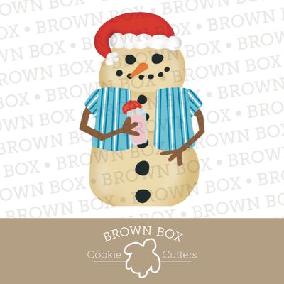Sandy Snowman - Christmas In July