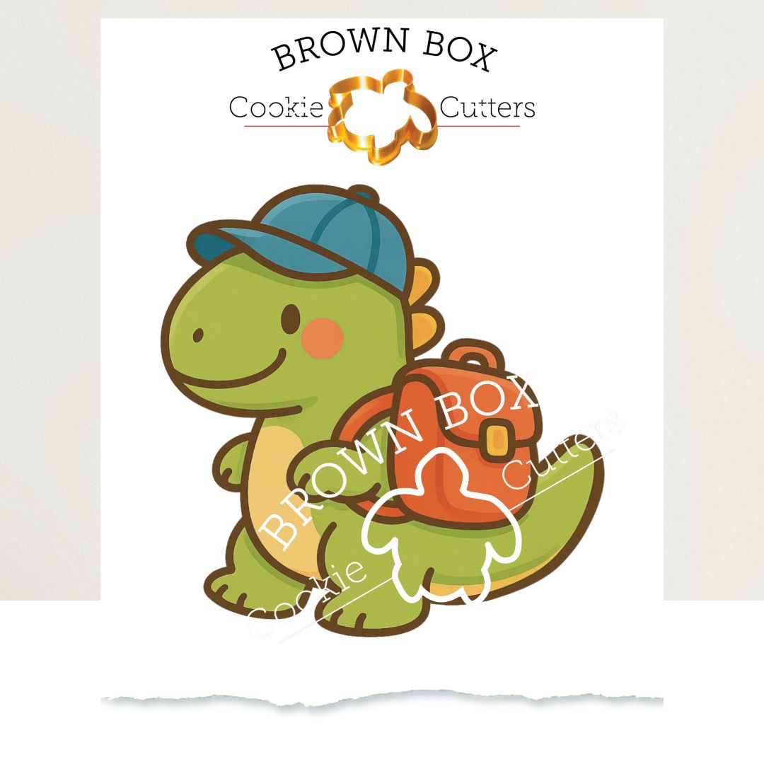 Backpack Dino Print Box Files Beta