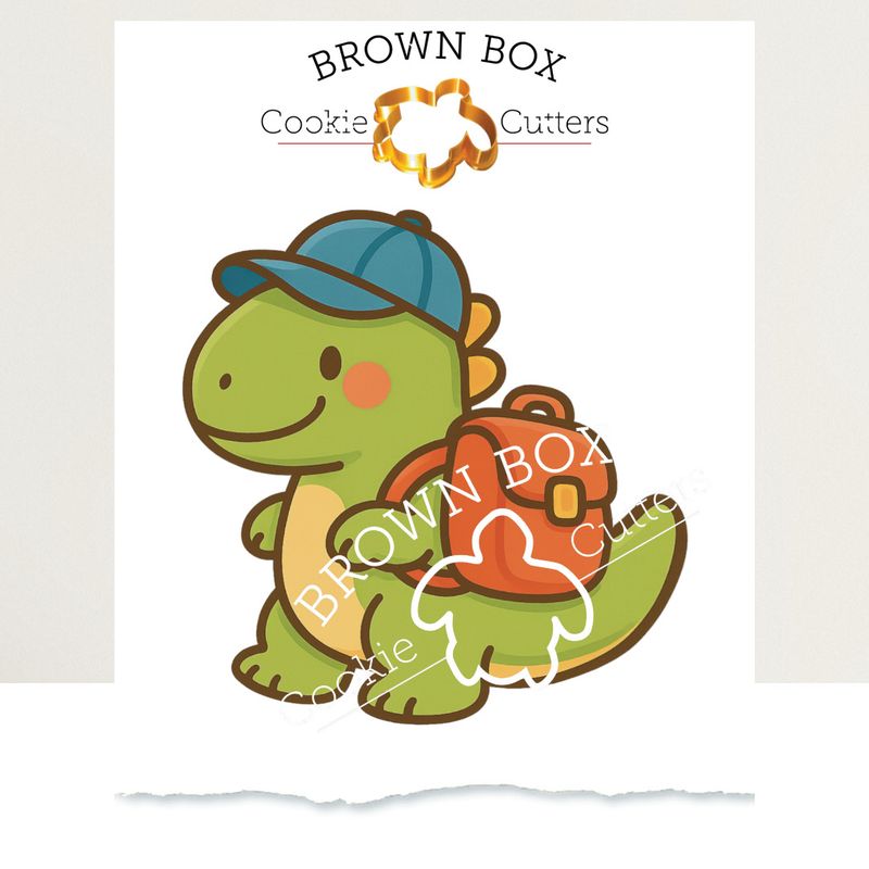 Backpack Dino Print Box Files Beta