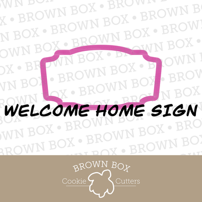Welcome Home Sign - Real Estate