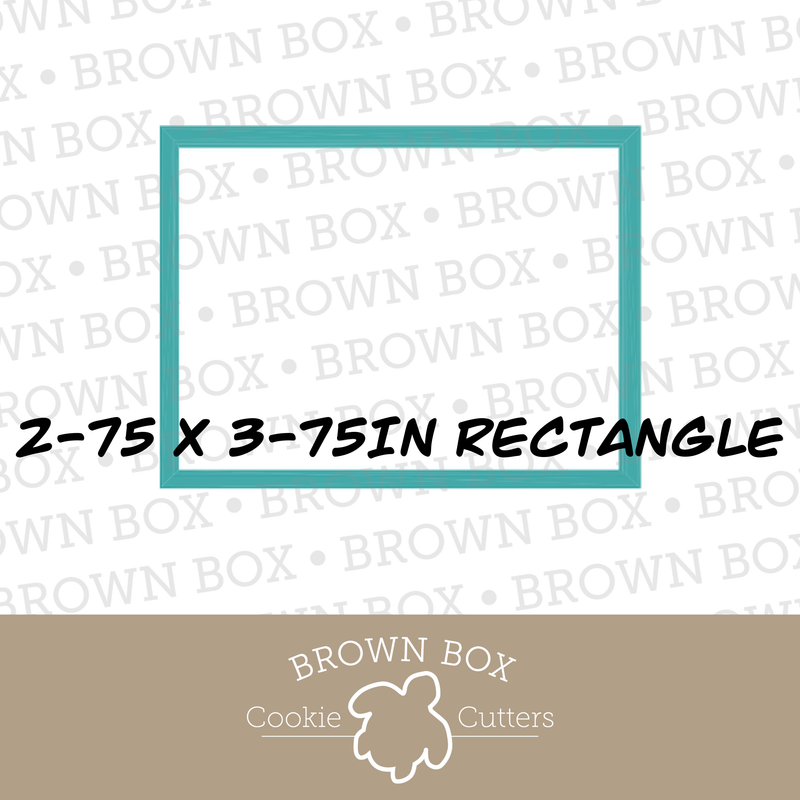 2-75 x 3-75in Rectangle