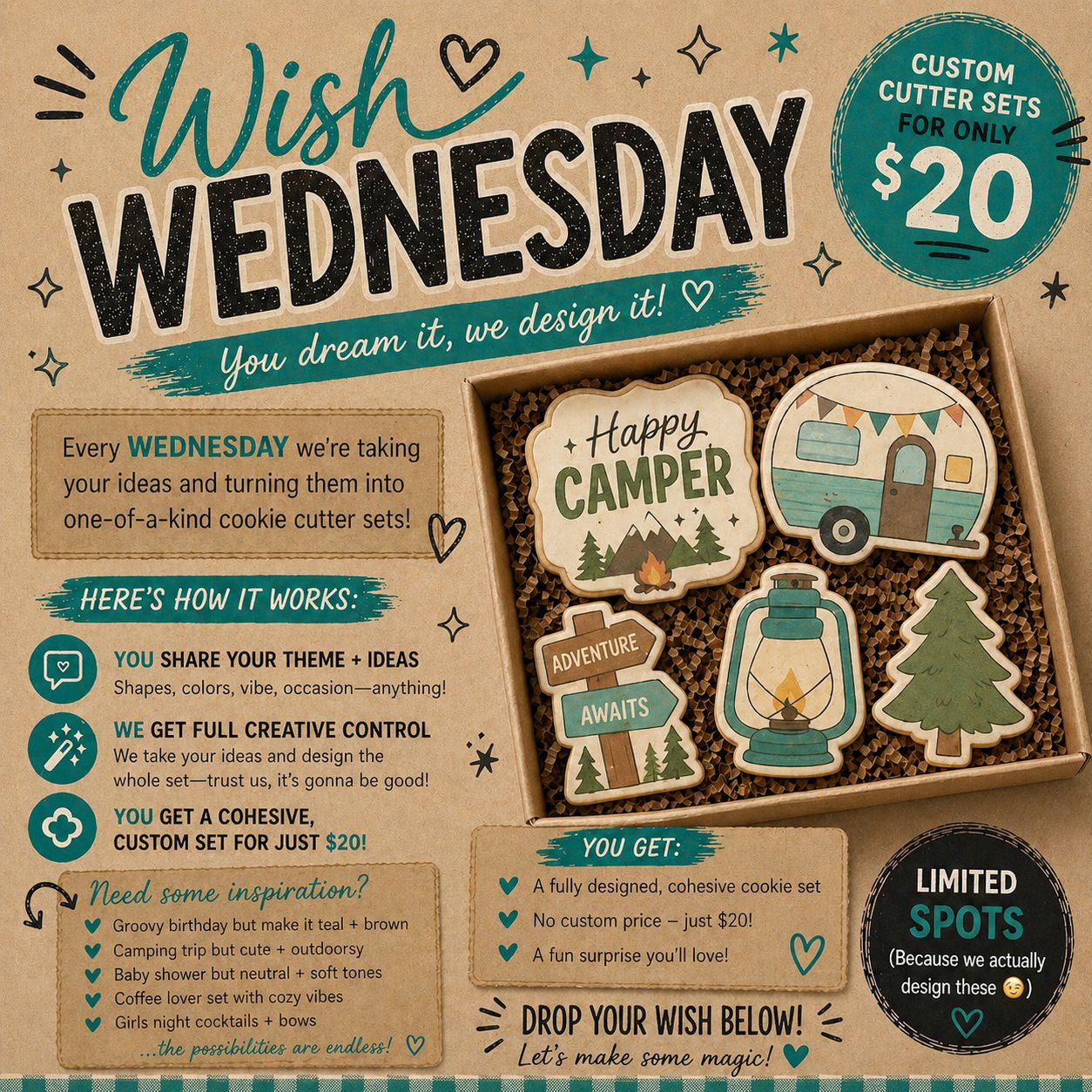 Wish Wednesday - Custom Cutters
