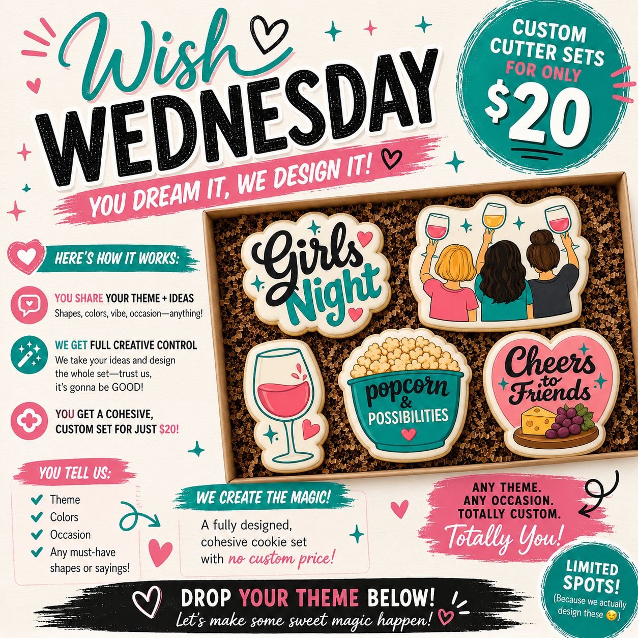 Wish Wednesday - Custom Cutters