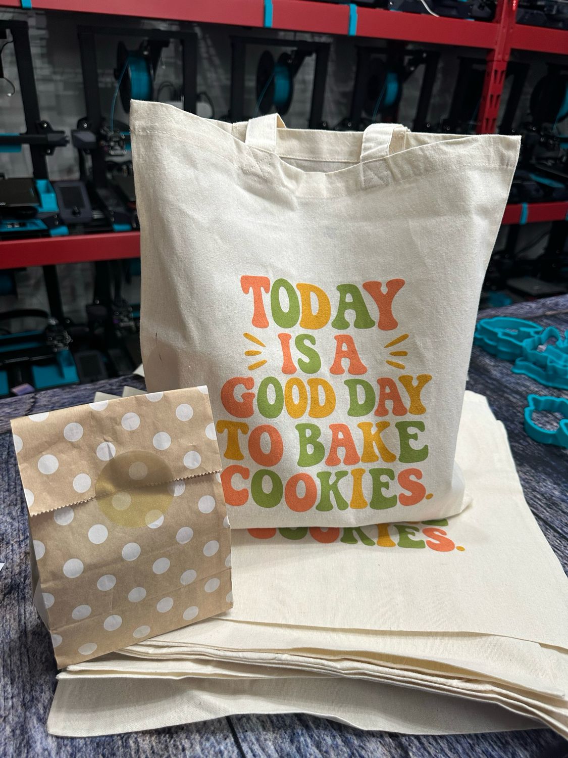 Canvas Cookie Grab Bag