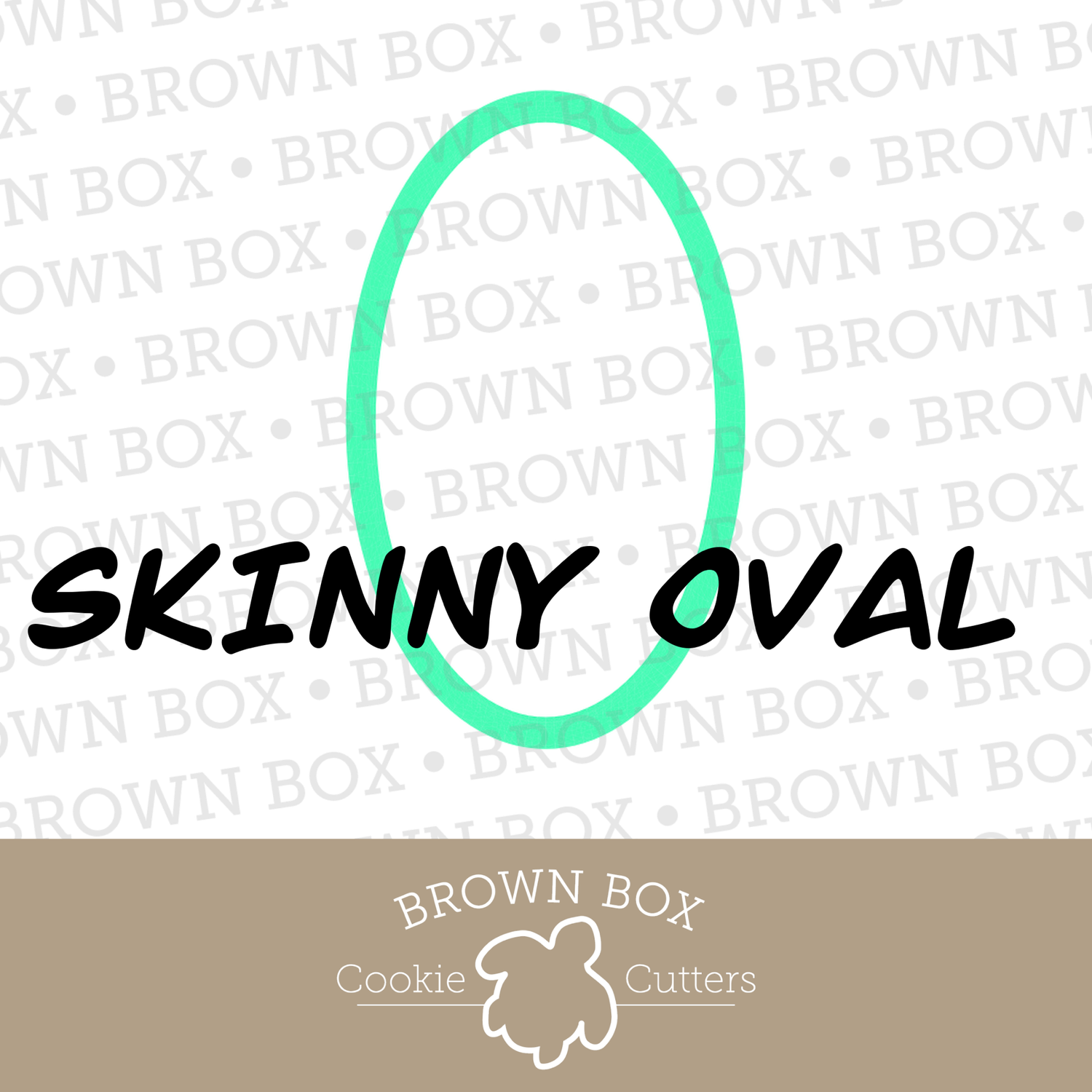 Skinny Oval - Shapes