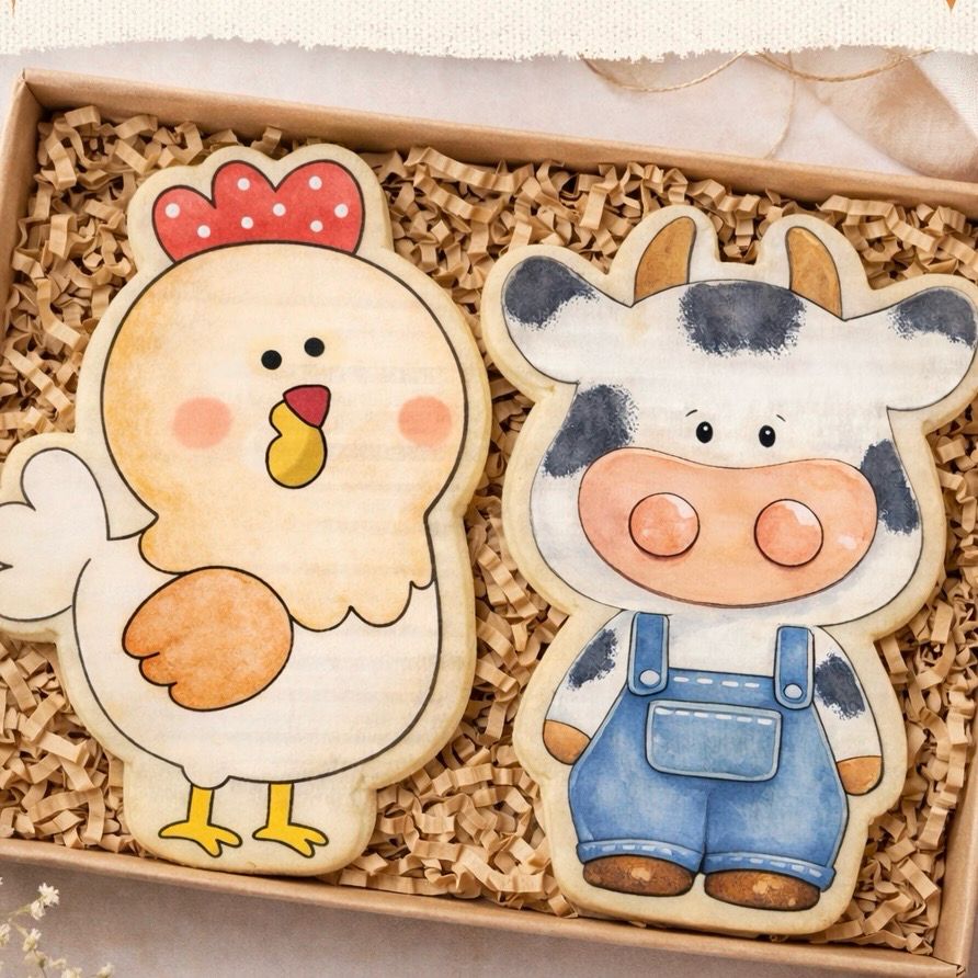 Farmer Cow and Chicken Little