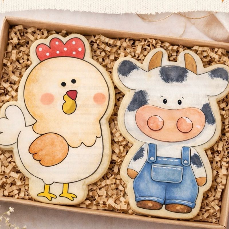 Farmer Cow and Chicken Little