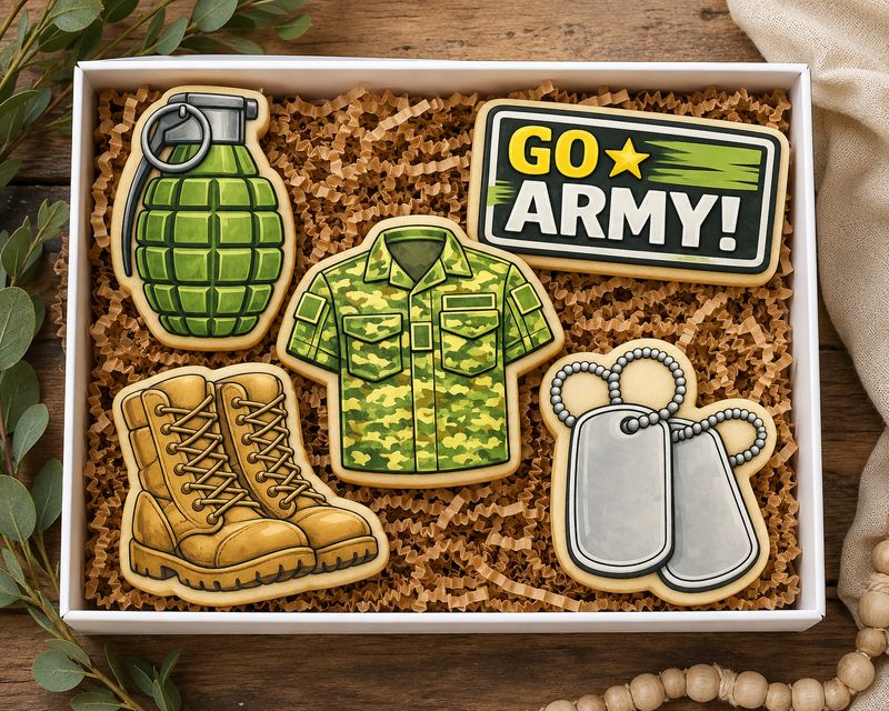 Go Army Cookie Cutter Set