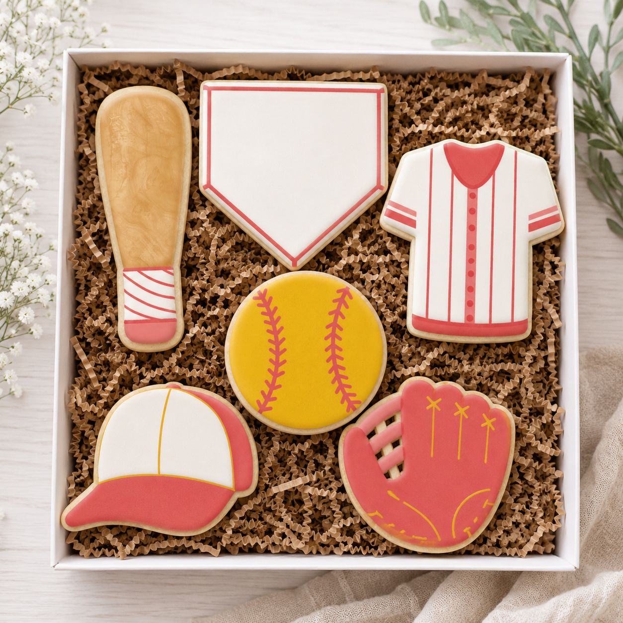 Softball Girl Cookie Cutter Set