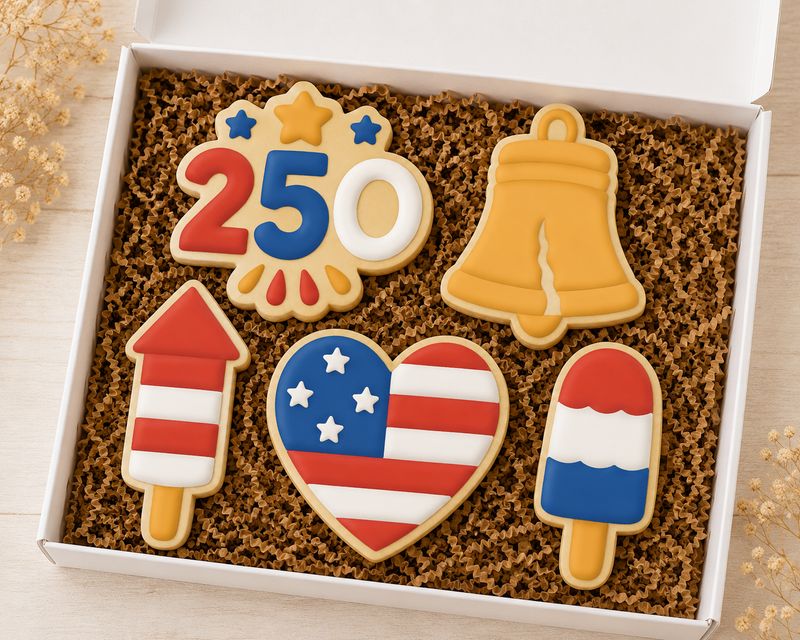 The Cookie Class Cutters: 4th Of July 250 Years