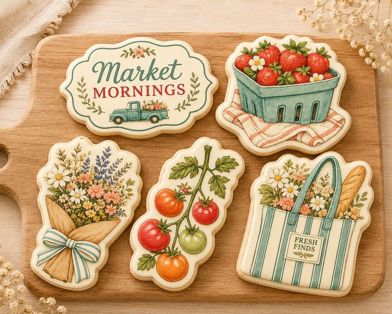 Farmers Market Cookie Cutter Set