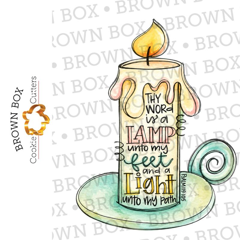 Thy Word Candle STL
