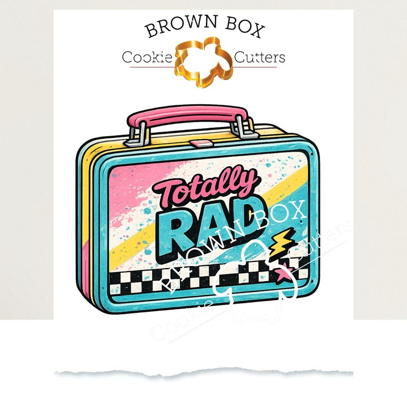 Retro Lunch Box Print Box Files Beta