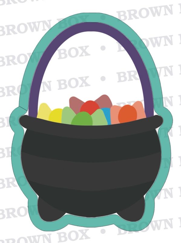 Spooky Season Cauldron Basket