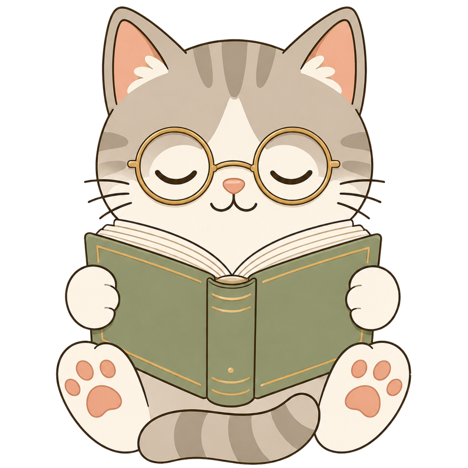 Cat Reading