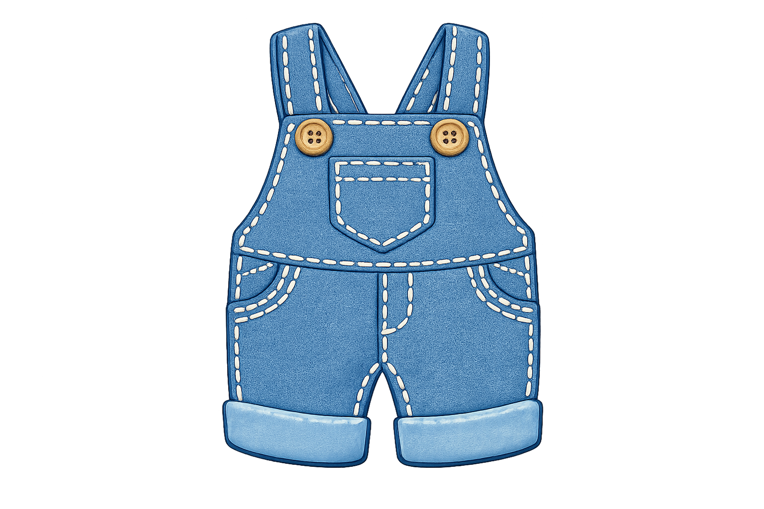 Denim Baby Overalls
