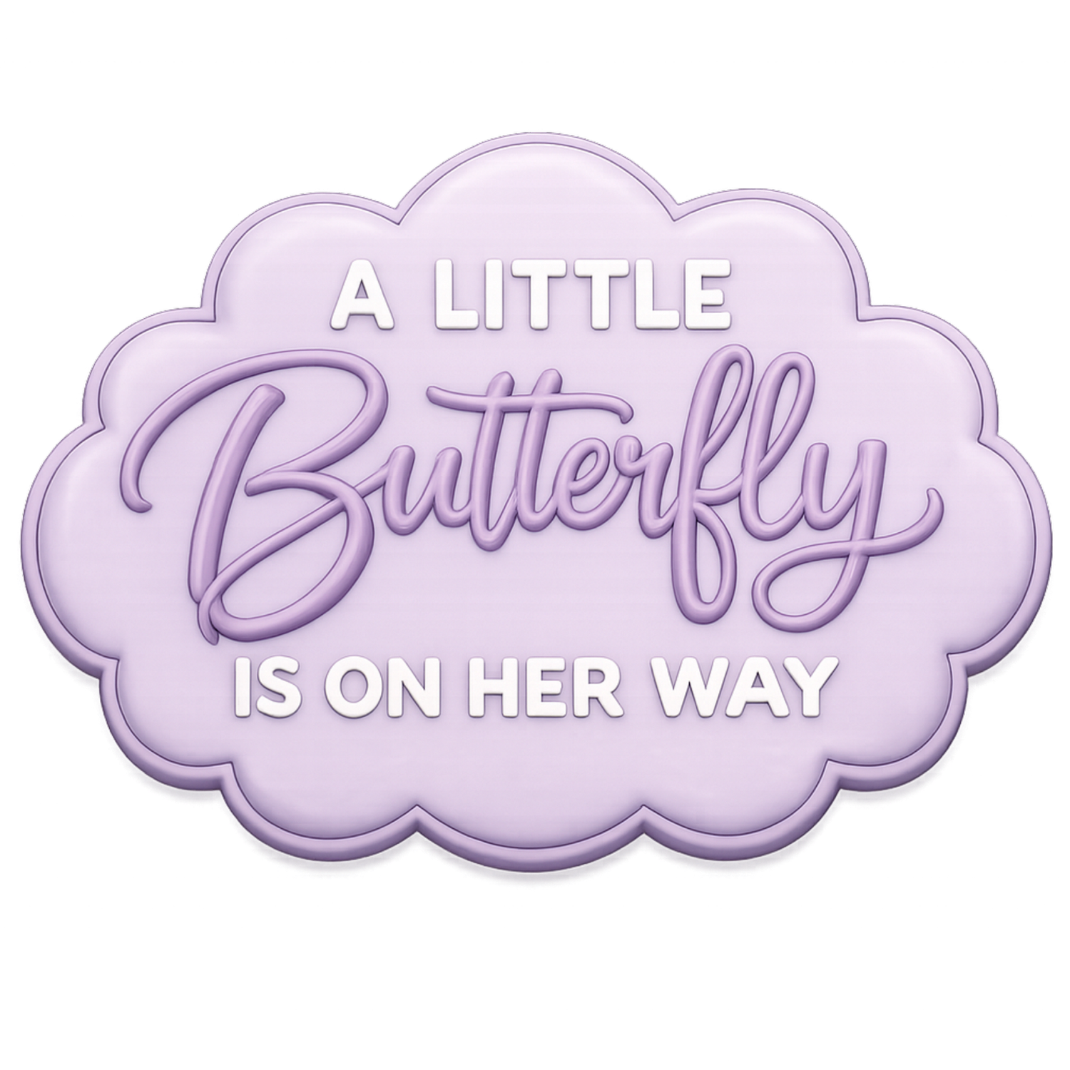 Little Butterfly Plaque