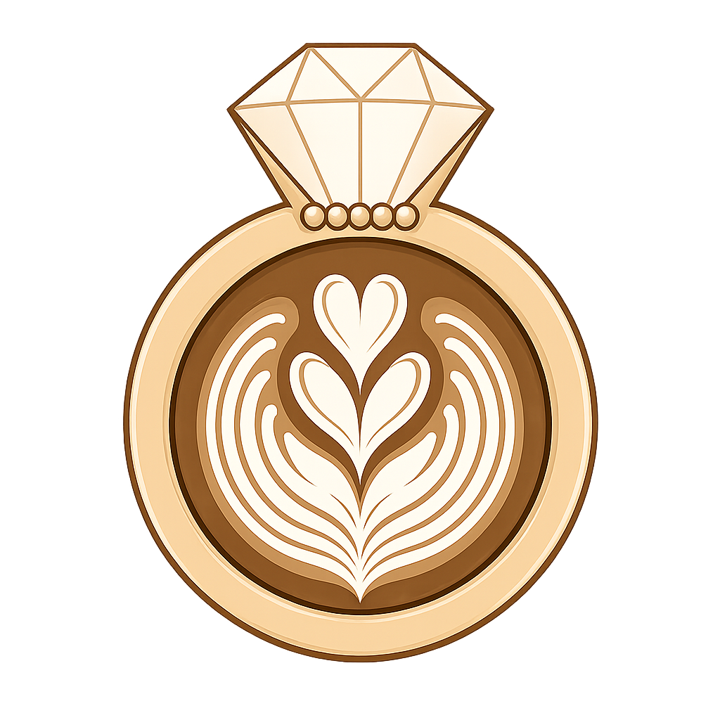 Coffee Diamond Ring