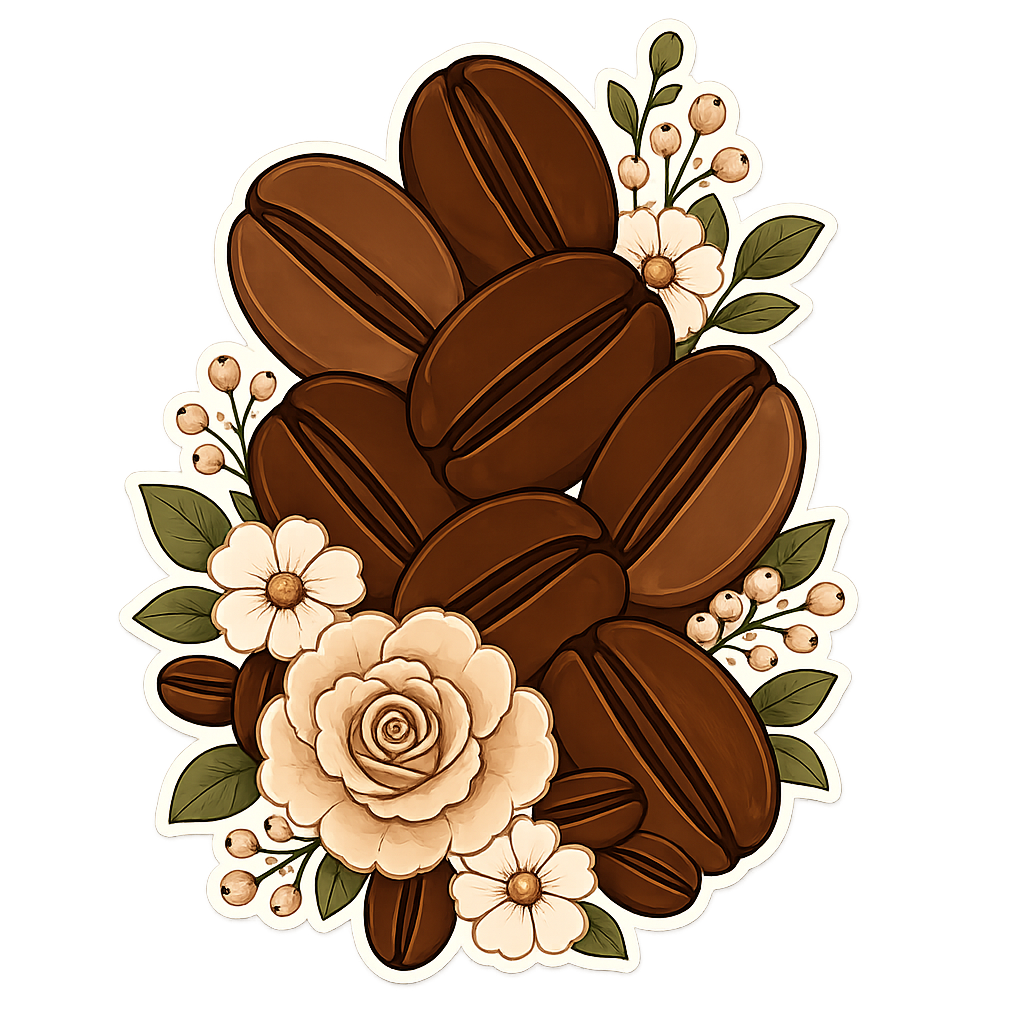Coffee Floral Arrangement