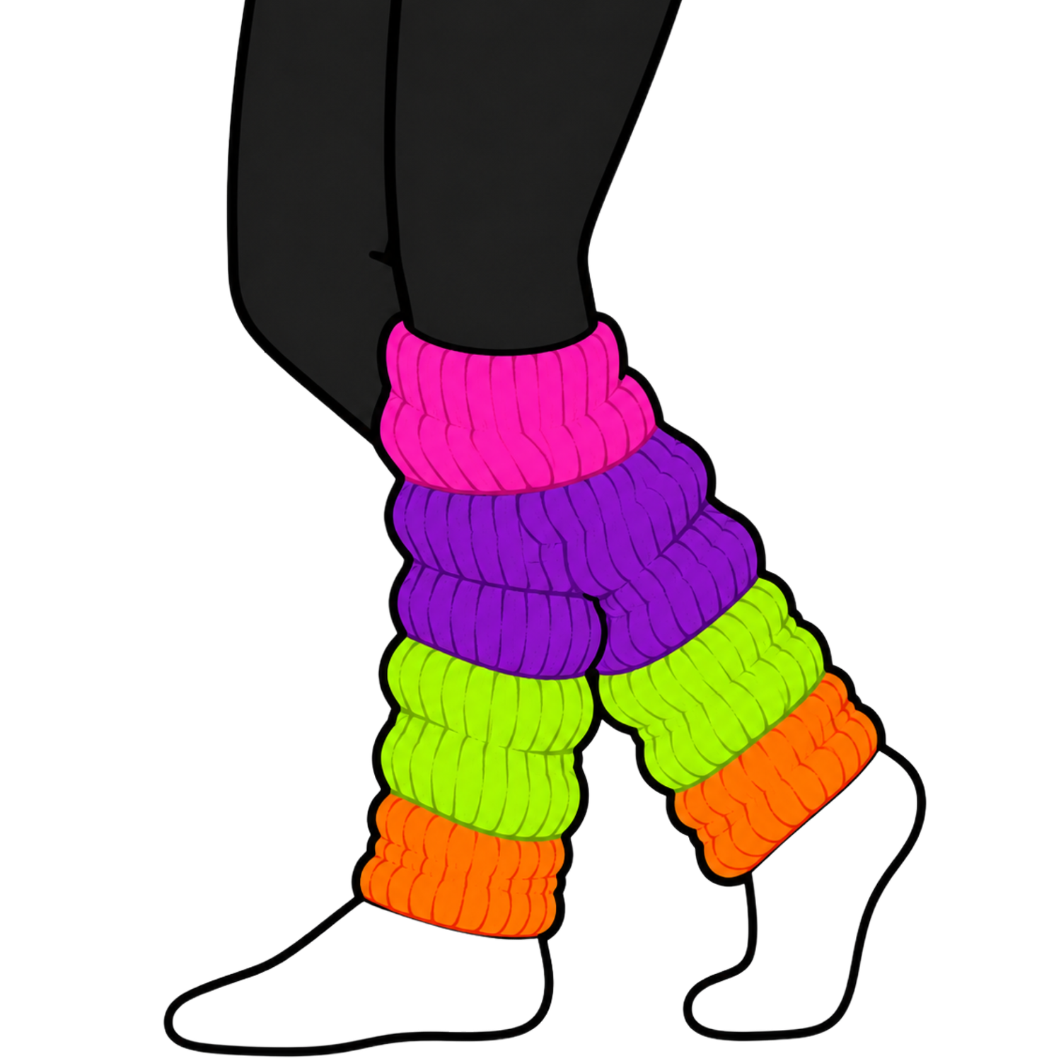 Colorful Leg Warmers