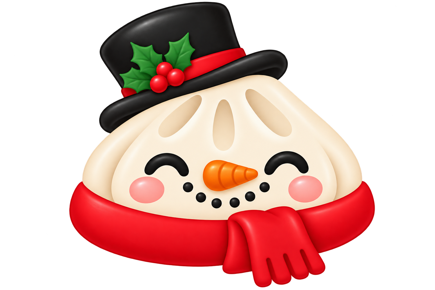 Snowman Dumpling